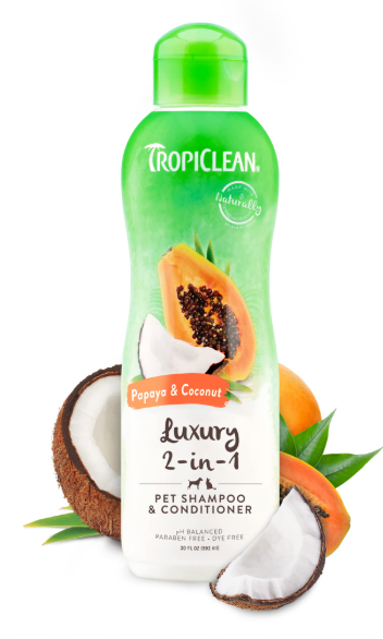 Tropiclean Luxury 2-in-1 Pet shampoo