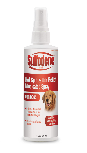 Sulfoden Hot Spot and Itch Medicated Spray