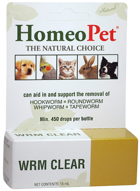 HomeoPet WRM Clear